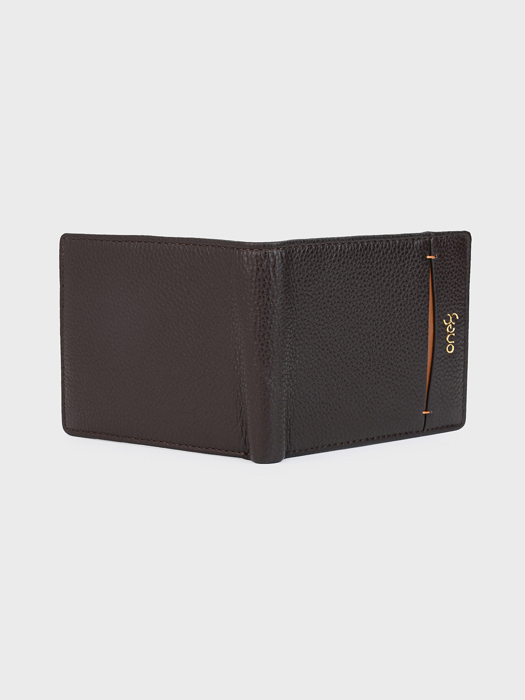 Brown Classic Bifold Wallet in Brown