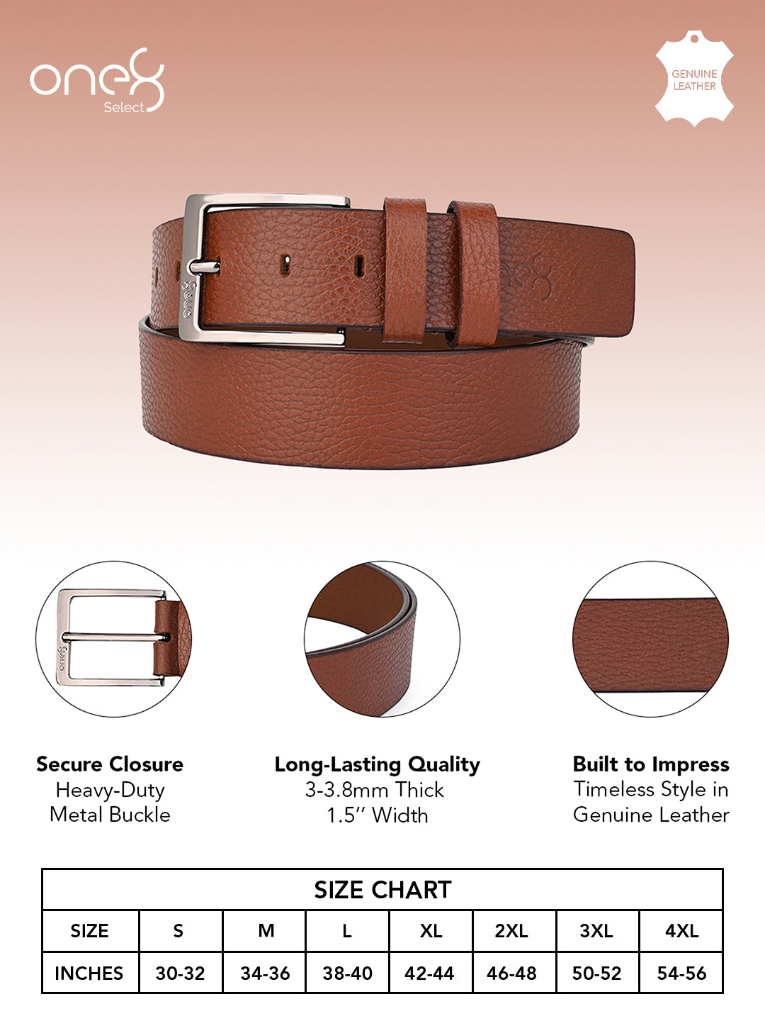 Semi-Formal Belts