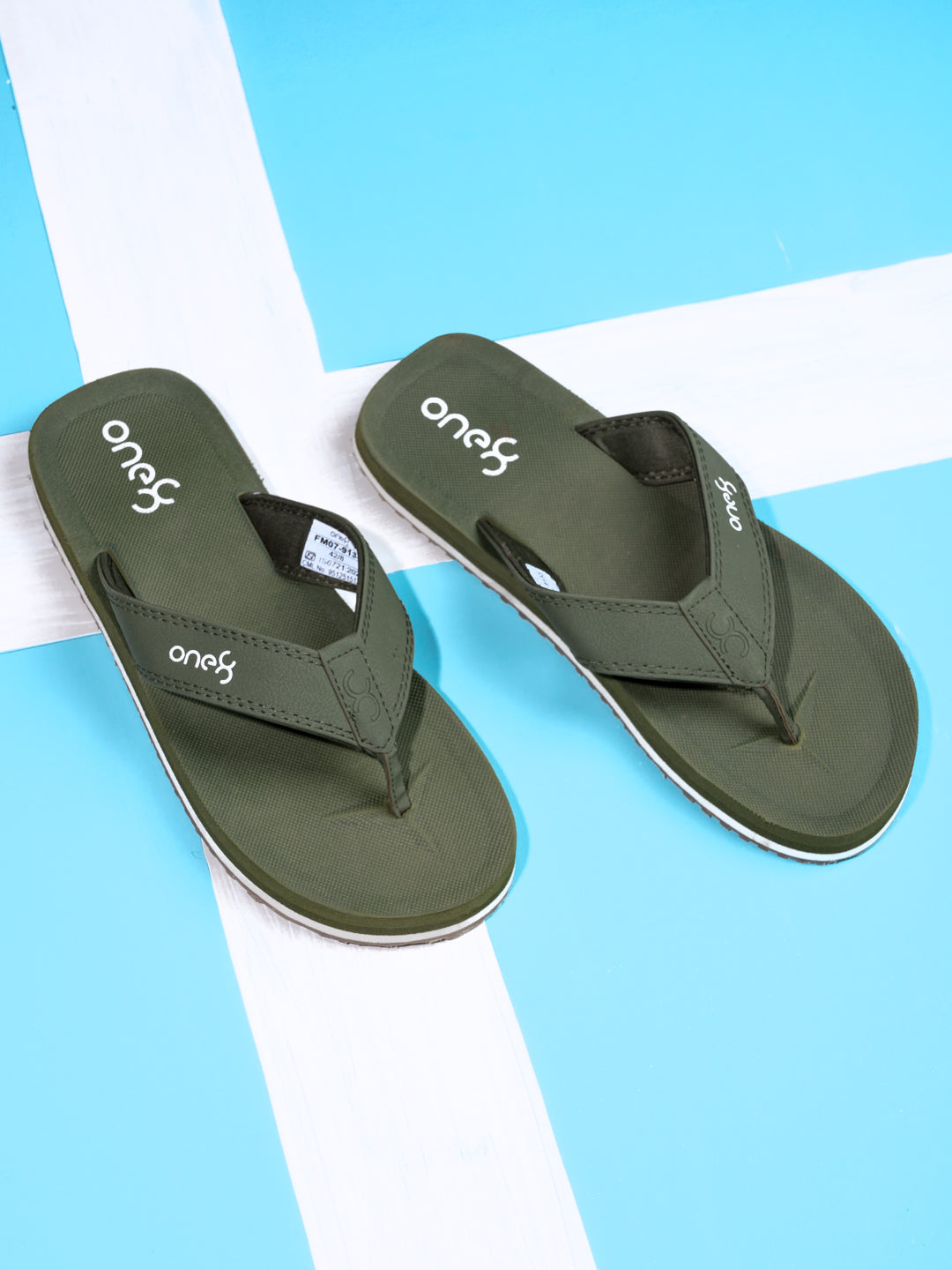 Men's Light-Weight Anti-Skid Bounce Back Mid-Sole Comfortable All Day Wear Slip-ons Slippers/Chappals/Flip-Flops